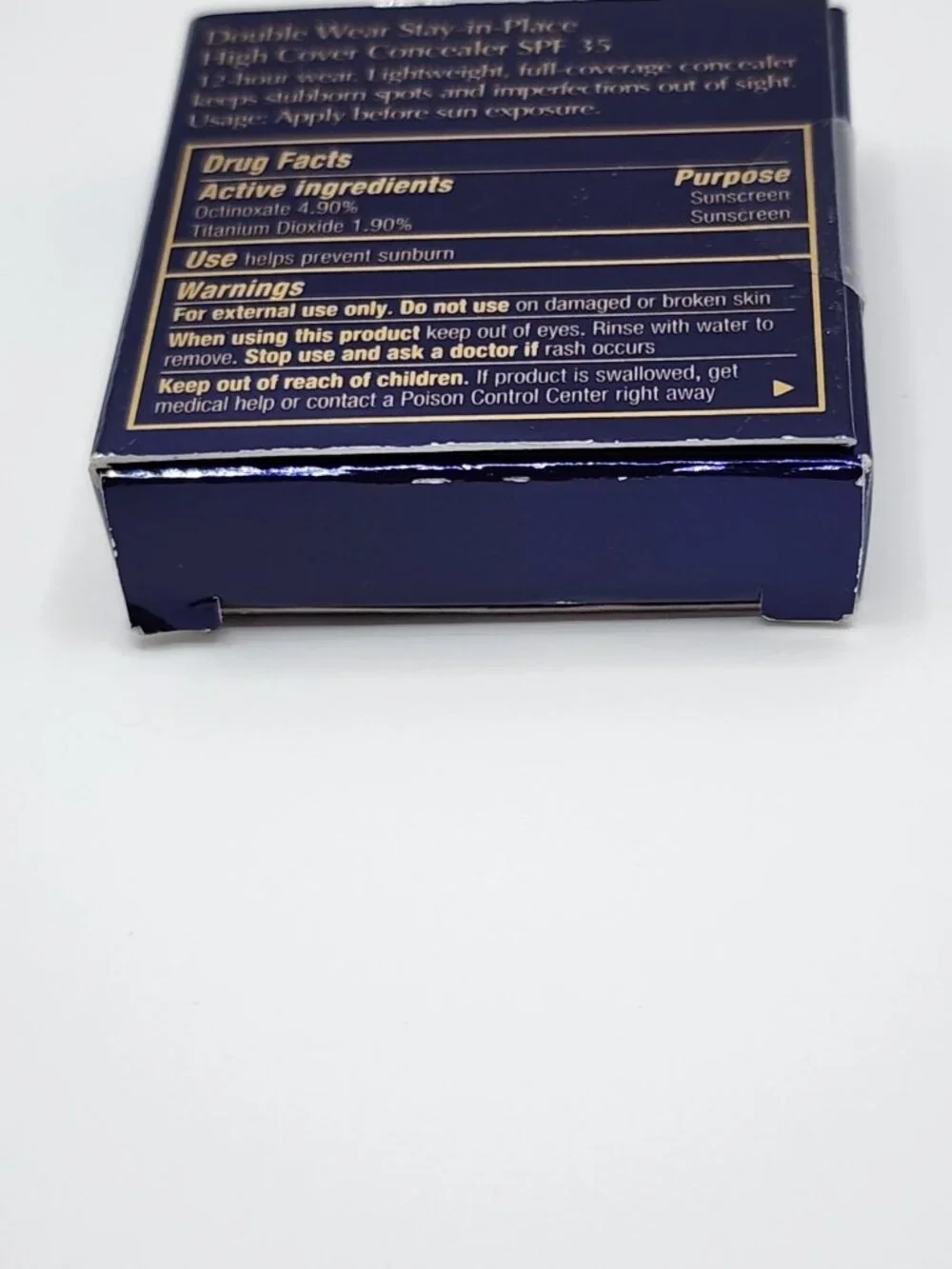 Estee Lauder Double Wear High Cover Concealer SPF 35 Extra Light Cream NIB Rare